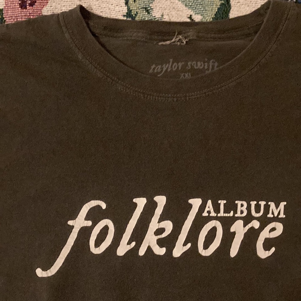 Taylor Swift Folklore The Folk Songs Album T shirt